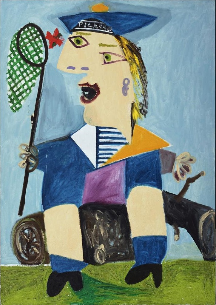 Picasso 1938 Maya in a Sailor Suit